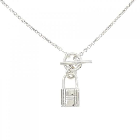 Hermes Amulet Padlock Necklace